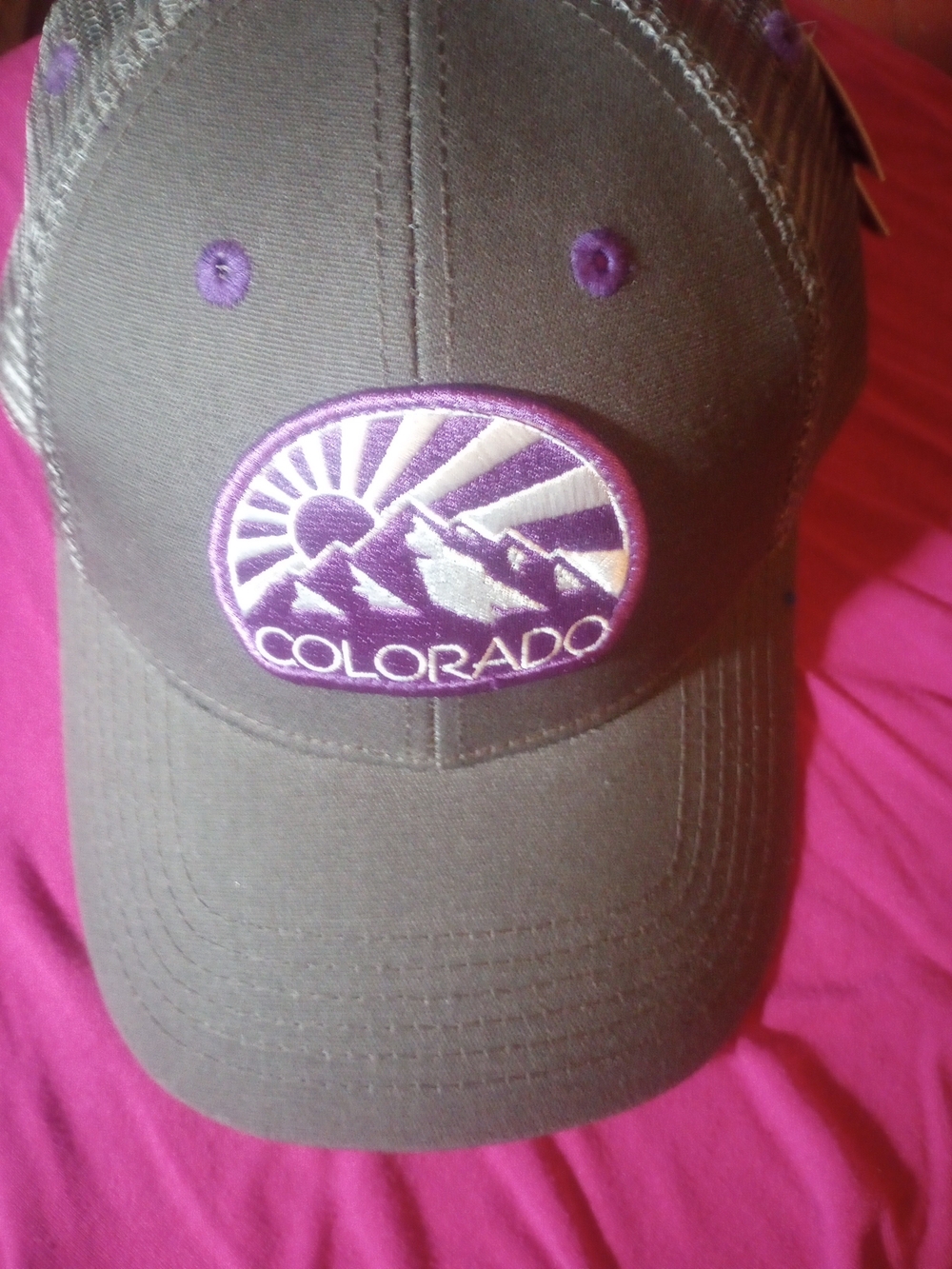 Colorado Limited Unisex Adjustable Embroidered Patch Brim Hat